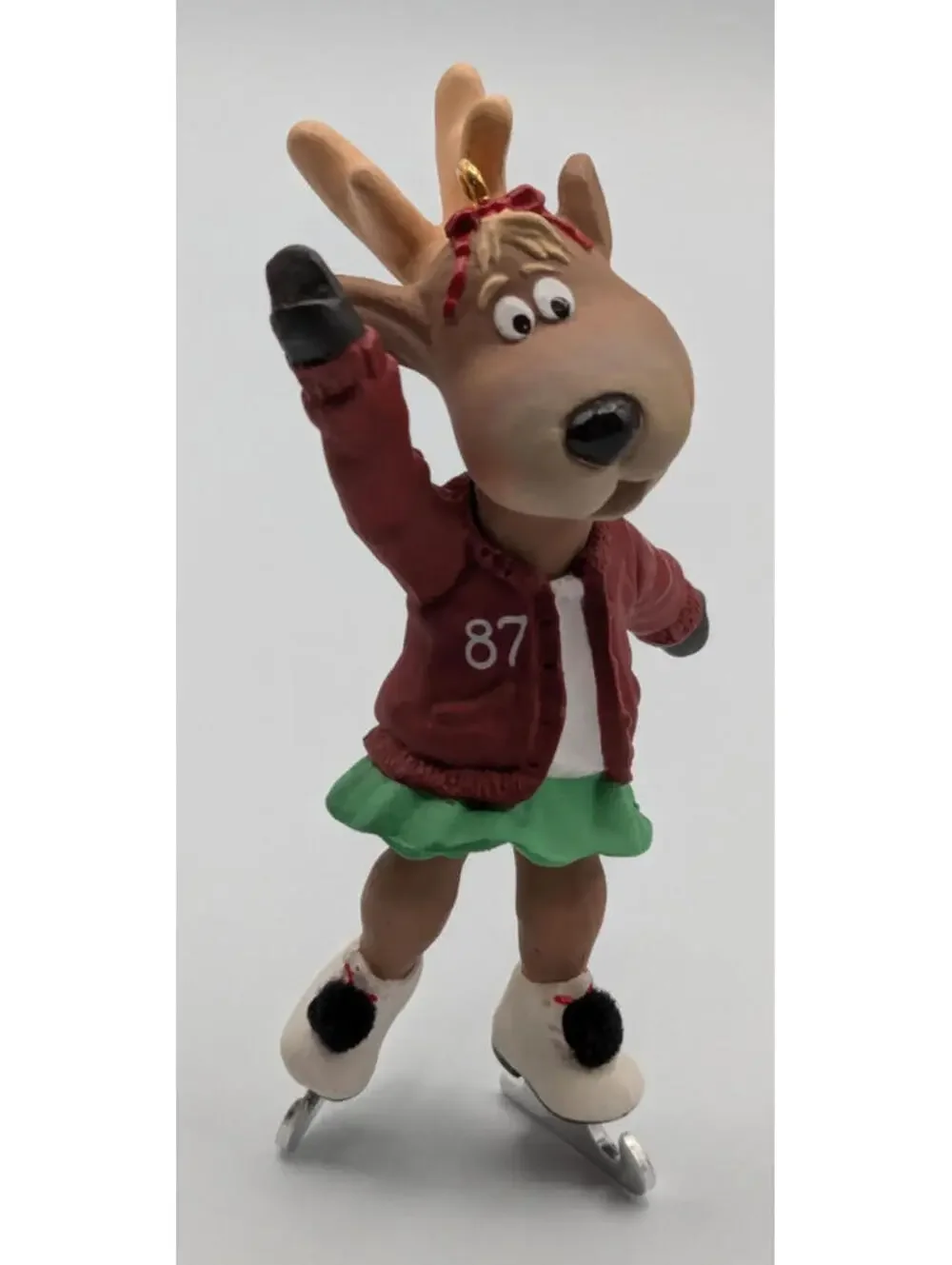Hallmark Keepsake Reindeer Champs Dancer 1987, 2nd in the Reindeer Champs Series